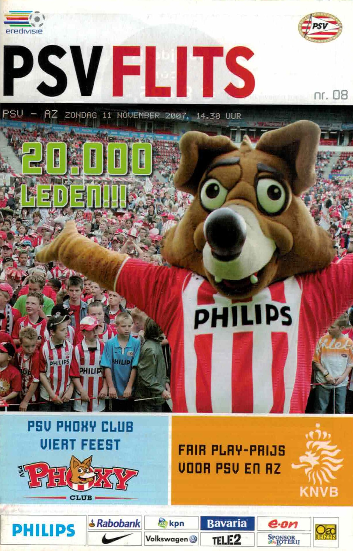 AZ Programma 11-nov-2007 PSV uit